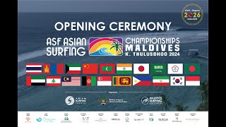 ASF Asian Surfing Championships 2024 Kaafu Thulusdhoo Maldives [upl. by Aldon757]