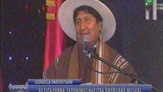 Oruro Evo Morales Inaugura el VIII Congreso Mundial de Camelidos [upl. by Fredia]