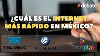 Telmex vs Megacable vs Totalplay vs Izzi cuál tiene el paquete solo internet con más velocidad [upl. by Gabriel112]