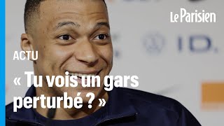 « Quand tu vois mes performances tu vois un gars perturbé  »  la punchline de Mbappé en interview [upl. by Altheta]