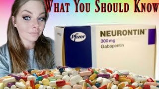 Gabapentin Neurontin What you should know [upl. by Airb]