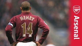 Thierry Henry Top Premier League goals [upl. by Ahto]