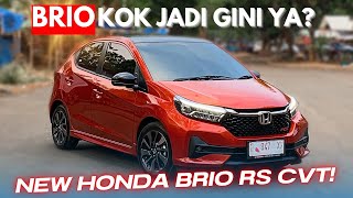 REVIEW NEW HONDA BRIO RS 2023 KOK JADI GINI YA [upl. by Krischer]