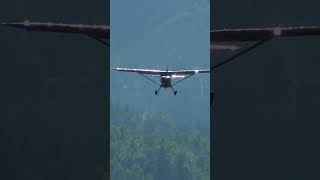 Stinson Voyager landing in the North Cascades [upl. by Karen]