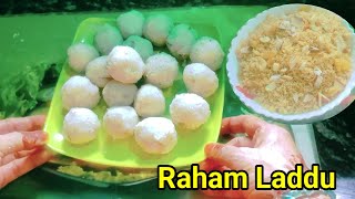 Raham Recipe  Rice Laddu  चावल के लडडू  zaika home kitchen [upl. by Rayham655]