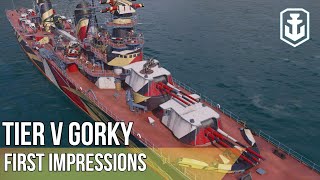 Gorky Seems Promising  World of Warships Legends [upl. by Nerual]