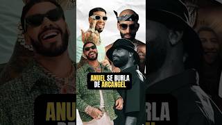 ANUEL se BURLA de ARCANGEL anuel arcangel [upl. by Leizar]