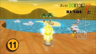 MKWii HD Custom Track  Dry Coast made by Putinas RC1 [upl. by Vinson]