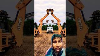 TATA DAMPER JCB VIDEO 🧐💥💯jcb jcbdozer tractor [upl. by Roanne]