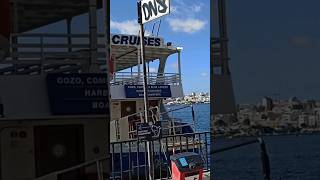 Malta Sliema Mediterranean sea Tas Sliema Ferry Supreme Cruises shorts [upl. by Yniattirb]