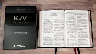 Premier Collection KJV Giant Print Thinline Bible [upl. by Devona]