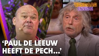 Johan reageert op uitspraken van Paul de Leeuw over Vandaag Inside Paul heeft de pech [upl. by Elconin]