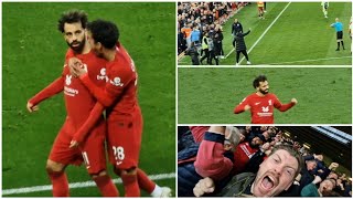 SALAH GOAL WINS IT amp KLOPP SENT OFF LIVERPOOL 10 MAN CITY  MATCH VLOG [upl. by Ardnat286]