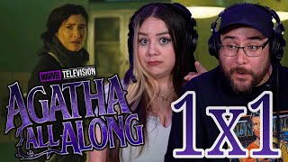 Agatha All Along 1x1 REACTION  quotSeekest Thou the Roadquot  Episode 1 [upl. by Shirk]