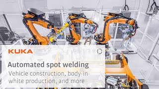 KUKA Robotics Spot Welding TechCenter Bavaria Germany  Walkthrough [upl. by Hedwiga]