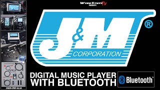 Digital Music Player wBluetooth by JampM Corp  Honda Goldwing Accessories  Wingstuffcom [upl. by Wolgast]