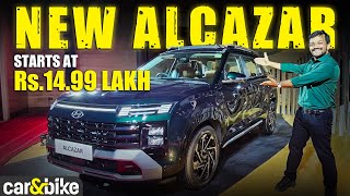 2025 Hyundai Alcazar Facelift First Look Chauffeurdriven will LOVE the new features [upl. by Hannis]