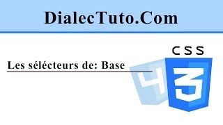 4 Cours CSS3  Les sélécteurs de base [upl. by Aleemaj]