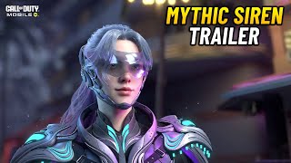 Mythic Siren Trailer in COD Mobile  Season 11 Siren Song First Look CODM [upl. by Slein]