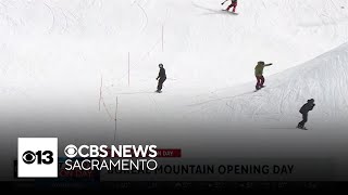 Boreal Mountain Resort celebrating opening day on Friday [upl. by Pardner480]