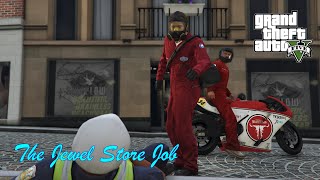 Grand Theft Auto V The Jewel Store Job  RTX 4060 8GB 2K Highest Graphics [upl. by Ennayllek]