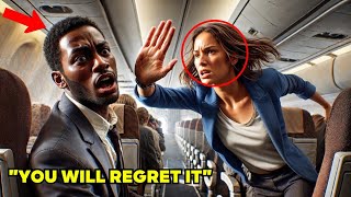 Flight Attendant Humiliates a Black Billionaire But What Happens Next Leaves Everyone in SHOCK [upl. by Aramot]