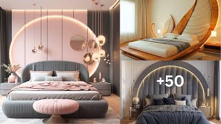 50 Top Bed Design And Bedroom Interior Design bedroom beddesign [upl. by Intruok]