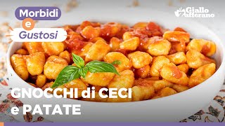 GNOCCHI DI CECI E PATATE – Una variante gustosissima dei classici gnocchi di patate [upl. by Havener]