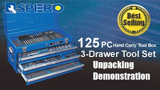 SPERO Hand Carry Box 125 pcs tool set [upl. by Meave]