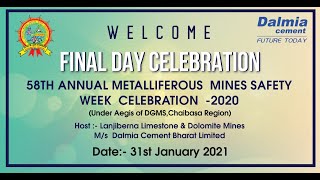 58th Annual Metalliferous Mines Safety Week2020 [upl. by Sualocin]