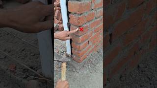 How to attach gate frame to wall गेट की चौखट को दीवार से कैसे जोड़े [upl. by Nafis]