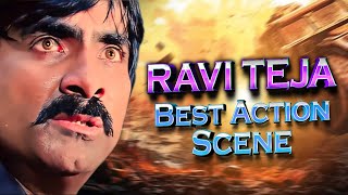 RAVI TEJA BEST ACTION SCENE HINDI DUBBED  RAVI TEJA FIGHT SCENE  HINDI DUBBED ACTION MOVIE SCENE [upl. by Acul]