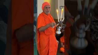 AcharyaSwamijiMaharaj performs divine ManglaAarti from Iceland Shorts [upl. by Yahc109]