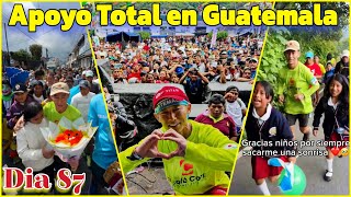 Shin Fujiyama Recorre Patzún a Patzicia GT🇬🇹 Reto 3000 Km Es Recibido como un Héroe 🥳 [upl. by Orland]