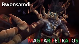 Battle for Azeroth Cinematic  Bwonsamdi magyar felirat [upl. by Fital881]