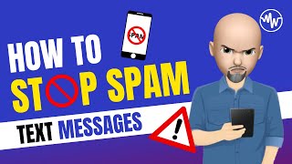 How to stop Spam Imessage and Text messages [upl. by Barthel]