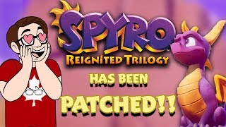 Spyro Reignited HAS BEEN PATCHED Subtitles Bugs and More [upl. by Patty]