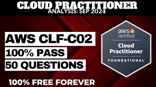 AWS Certified Cloud Practitioner Practice Questions  ANALYSIS SEP 2024 CLFC02 [upl. by Nosilla]