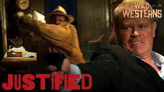 Justified  Gangster Gets Severed At The Slaughterhouse ft Timothy Olyphant  Wild Westerns [upl. by Niklaus]