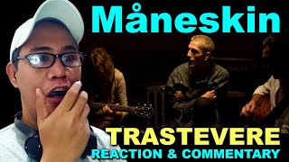 Måneskin  TRASTEVERE REACTION [upl. by Lemaj]