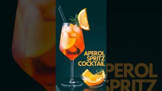 Aperol Spritz kokteyli nedir nasıl hazırlanır aperolspritz cocktail drink aperol kokteyl [upl. by Madigan]