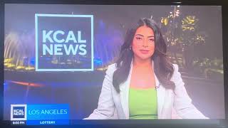 KCAL News at 8pm Sunday open March 31 2024 [upl. by Domph]