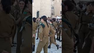 Israel women army the powerful on🇮🇱 [upl. by Dahsar]