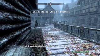 Skyrim  How to Join the Thieves Guild [upl. by Llessur]