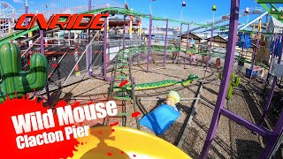 Wild Mouse Onride  Clacton Pier [upl. by Grae]