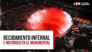 Recibimiento INFERNAL e histórico en el Monumental  River vs Mineiro  Copa Libertadores 🔥⚪🔴⚪ [upl. by Nerty906]