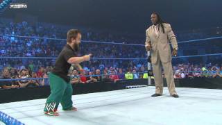 Friday Night SmackDown  Hornswoggle convinces Booker T to hit the SpinaRoonie [upl. by Stutman]