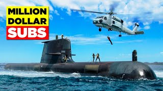 Top 10 Most Expensive Military SUBMARINE in the World [upl. by Lowndes]