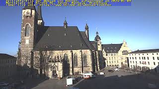 Webcam Marktplatz Köthen Zeitraffer vom 20240109 [upl. by Ahseiyt]