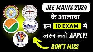 Top 10 Engineering Exams In India  Other Than Jee Mains 2024  Career Margdarshan [upl. by Livvie]